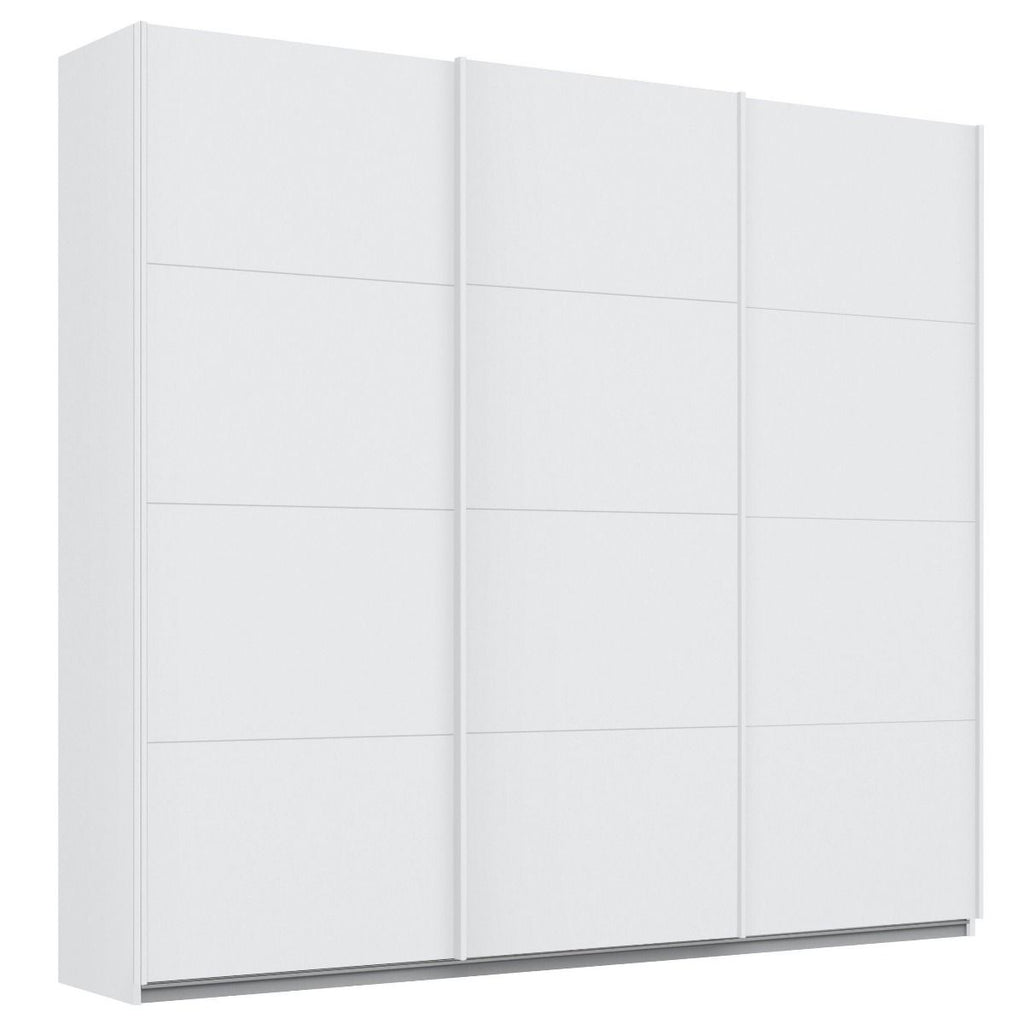 Oakwood Rauch Kulmbach Alpine White 3 Sliding Door Wardrobe 203CM Wide