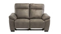 Oakwood Farrah Soft Touch fabric 2 Seater Electric Recliner Sofa