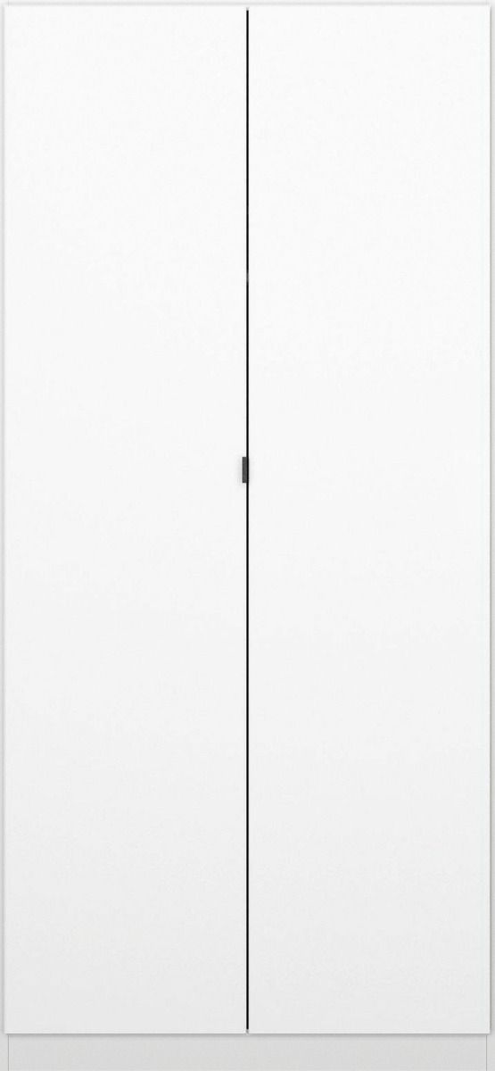 Oakwood Rauch Ontario White 2 Door Hinged Wardrobe