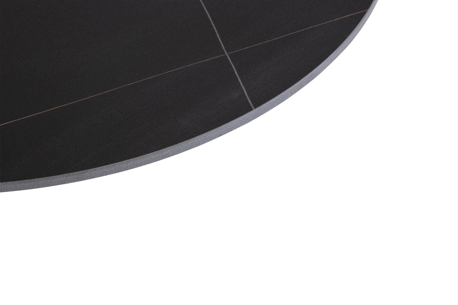 Oakwood Ferra Round Coffee Table Set - Black/White