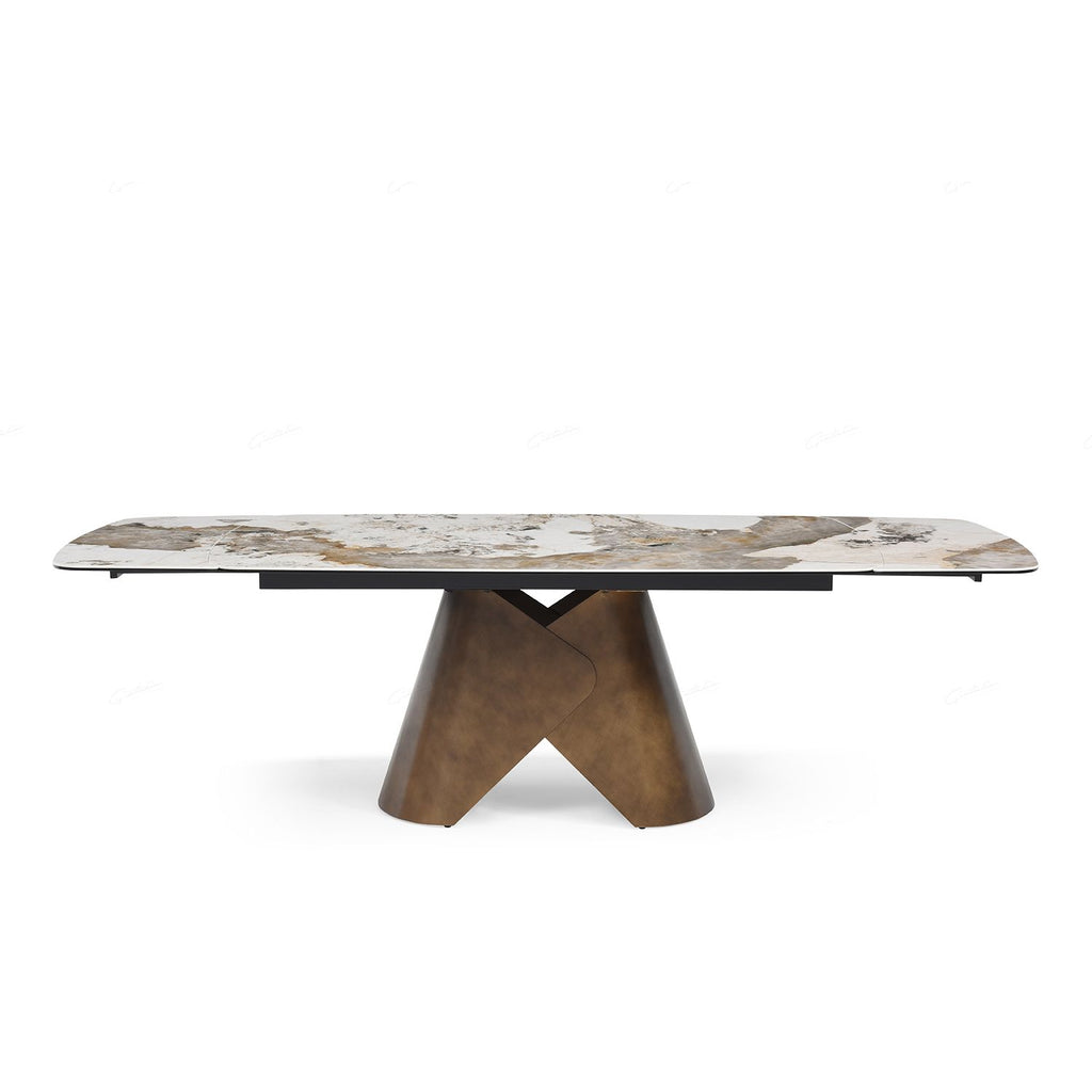 Oakwood Feretti Pandora Italian Ceramic Extending Dining Table