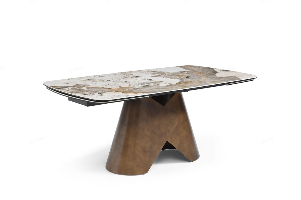 Oakwood Feretti Pandora Italian Ceramic Extending Dining Table