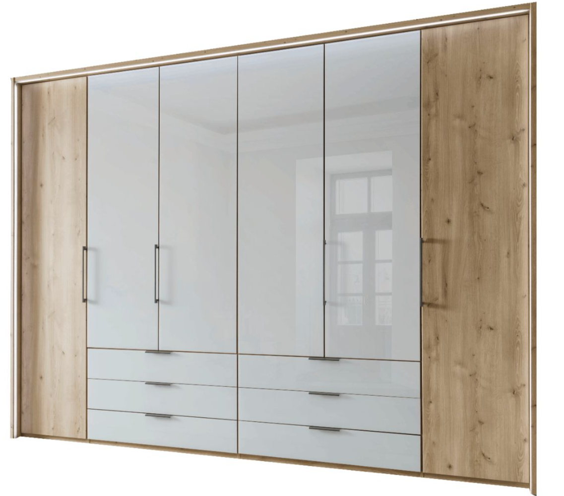 Oakwood Wiemann Monaco 1000 Combi 6 Hinged Door Wardrobe