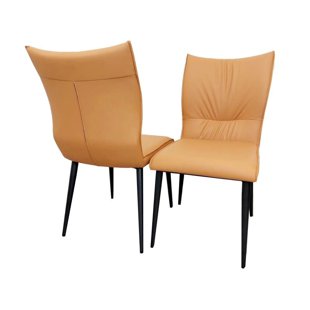 Oakwood Venus 1.6m Black Sintered Stone Top Dining Table With Flora Dining Chairs