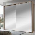Oakwood Wiemann Berlin Full Mirror Sliding Door Wardrobe