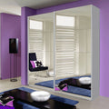 Oakwood Rauch Miramar Elegance Mirror Front Sliding Door Wardrobe