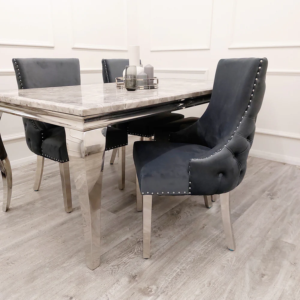 Oakwood Kensington Dining Chair - Dark Grey