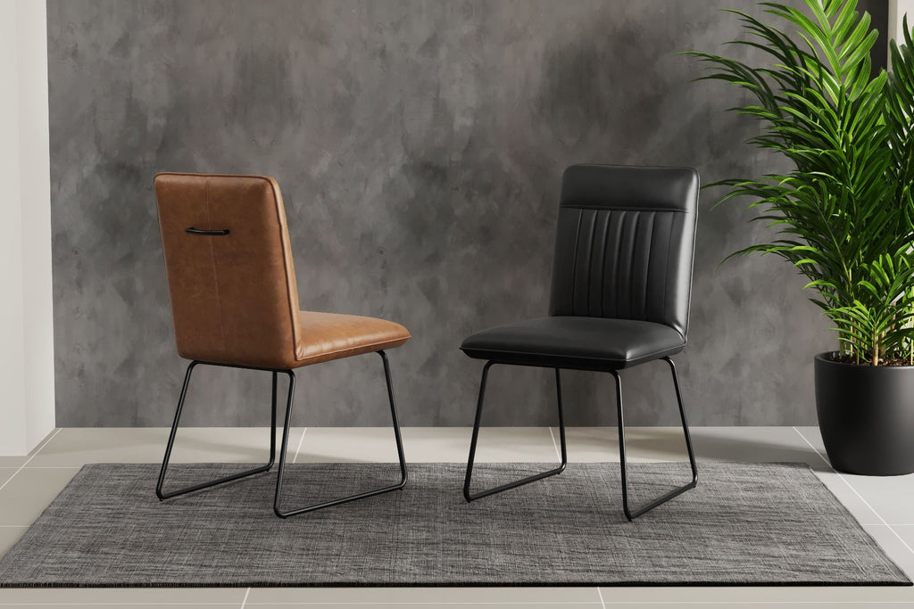 Oakwood DEW PU Leather Dining Chair