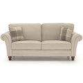 Oakwood Georgia Fabric Upholstered 3 Seater Sofa