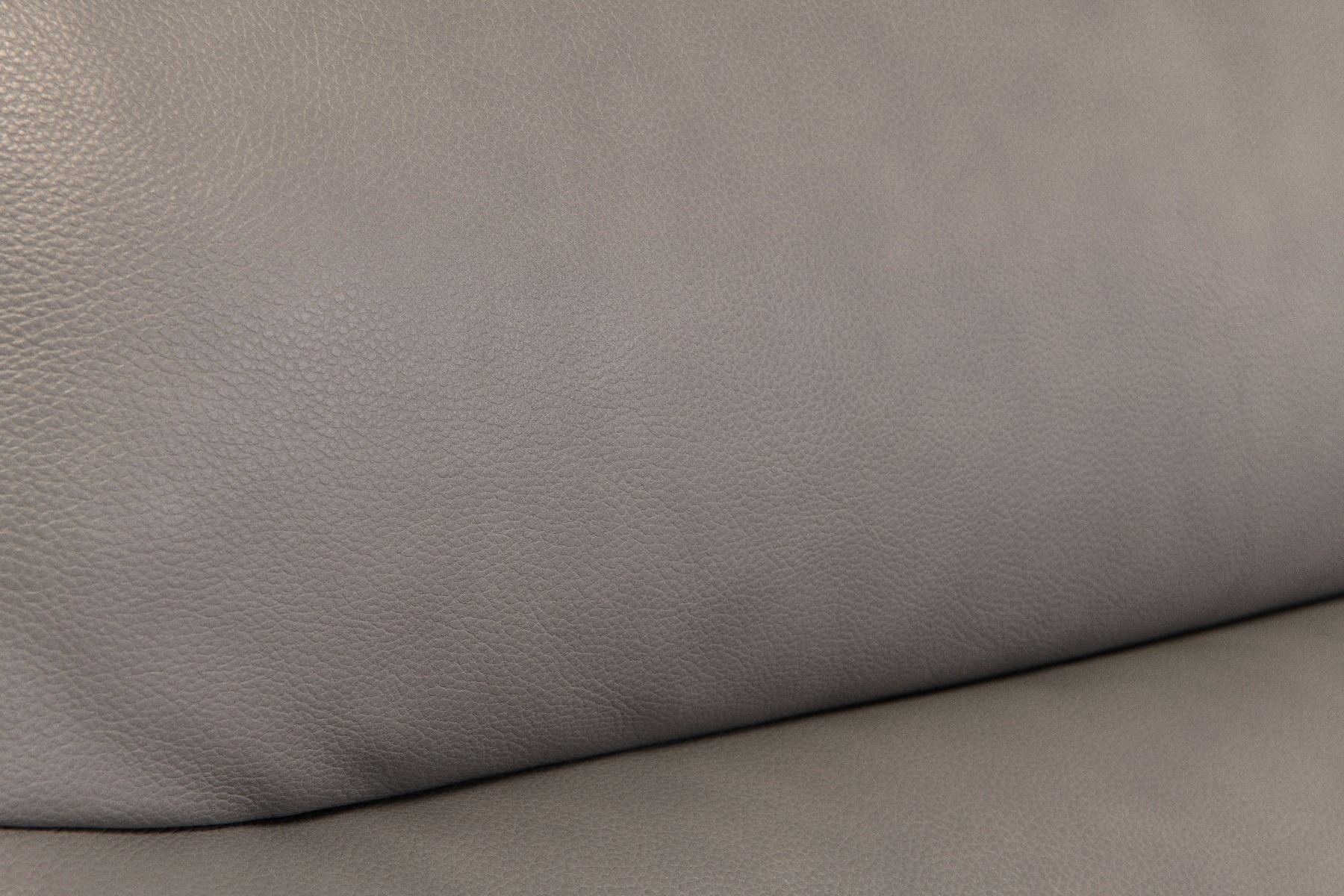 Oakwood Ancona Grey Leather Electric Recliner Sofa