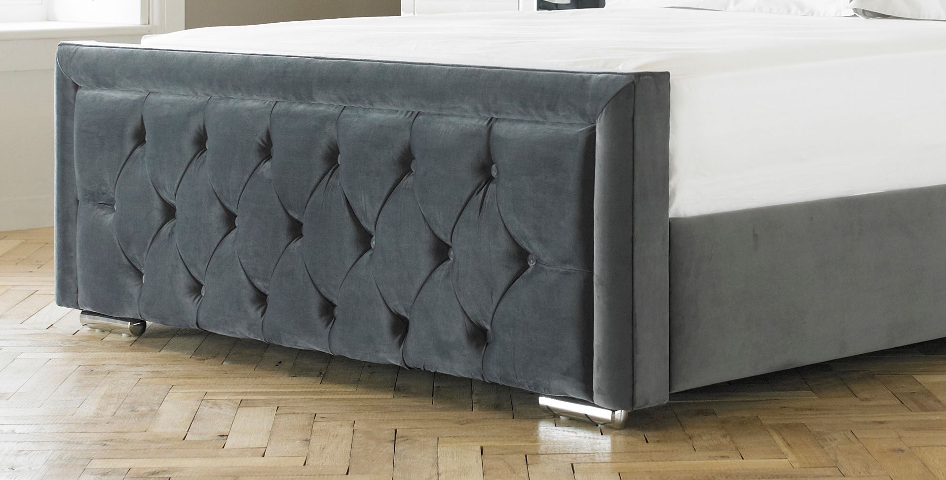 Oakwood Sandringham Fabric Upholstered Bed Frame
