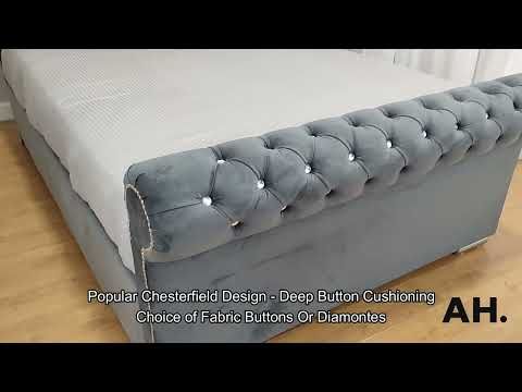Oakwood Chelsea Chesterfield Bed Frame