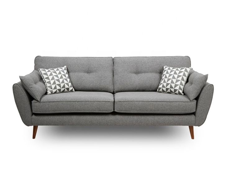 Oakwood Zara High Back 2 Seater Fabric Sofa