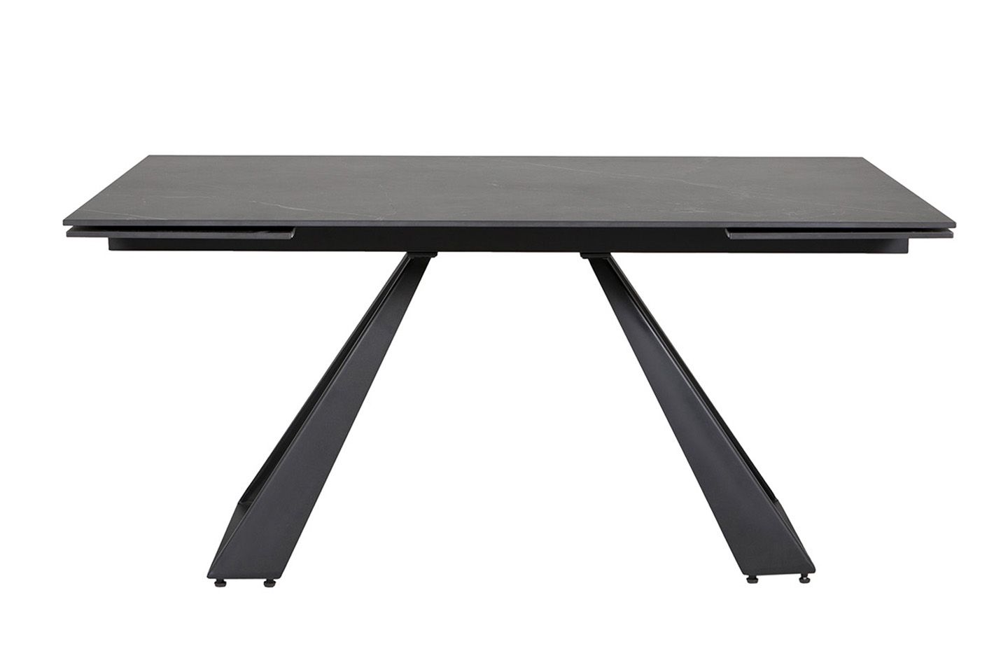 Oakwood Vida Living  Icarus 1600 - 2400 Extending Dining Table With Barefoot Dining Chairs