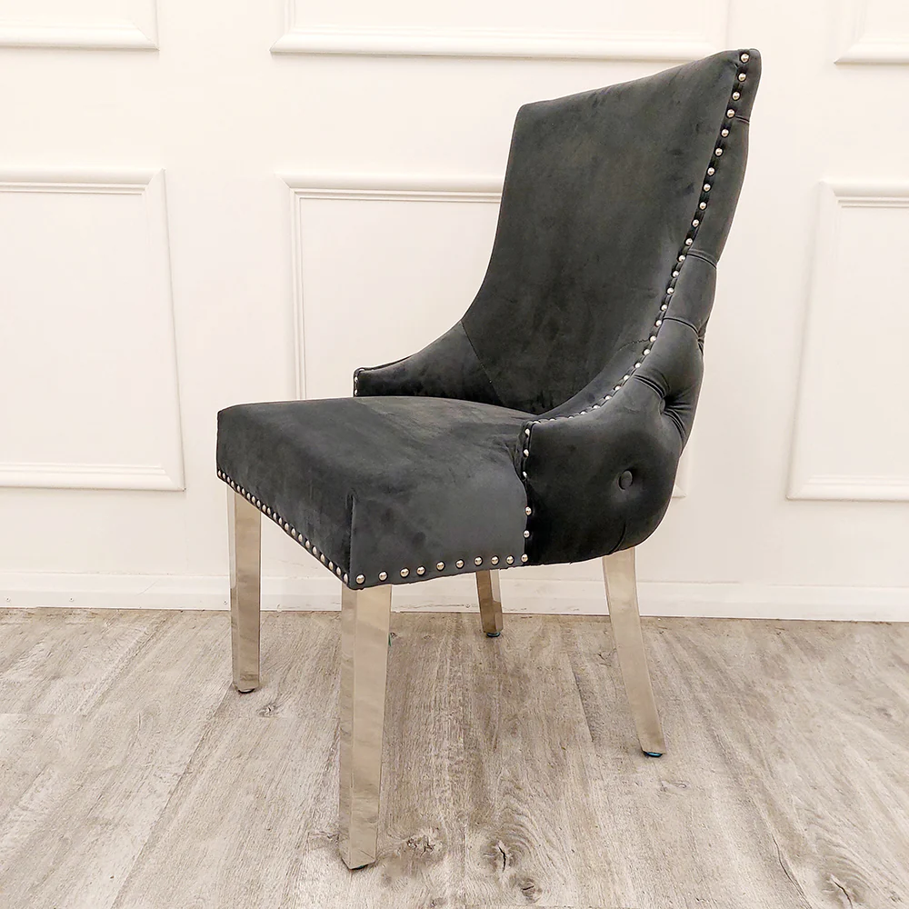 Oakwood Kensington Dining Chair - Dark Grey