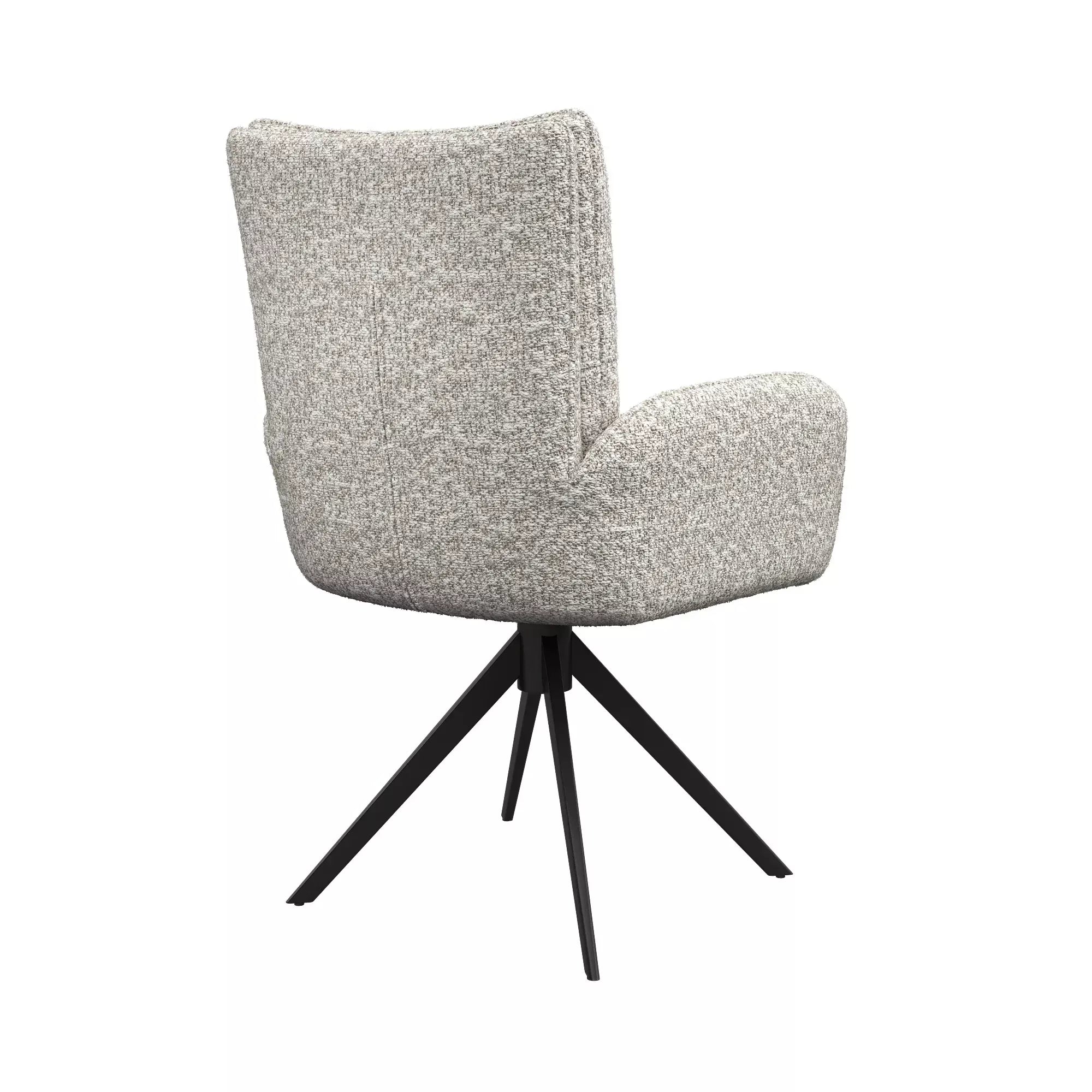Oakwood Rimini Fabric Swivel Arm Chair