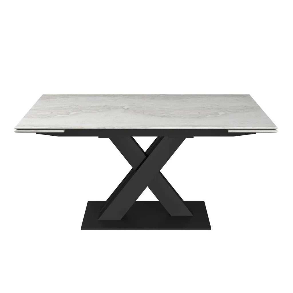 Oakwood Bari 160-200cm Marble Extending Dining Table