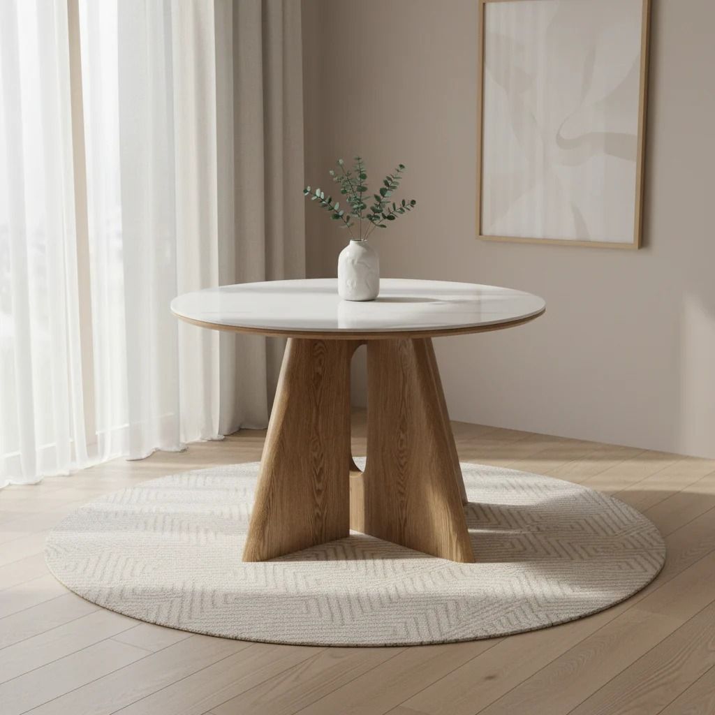 Oakwood Ravello 120cm Round Dining Table