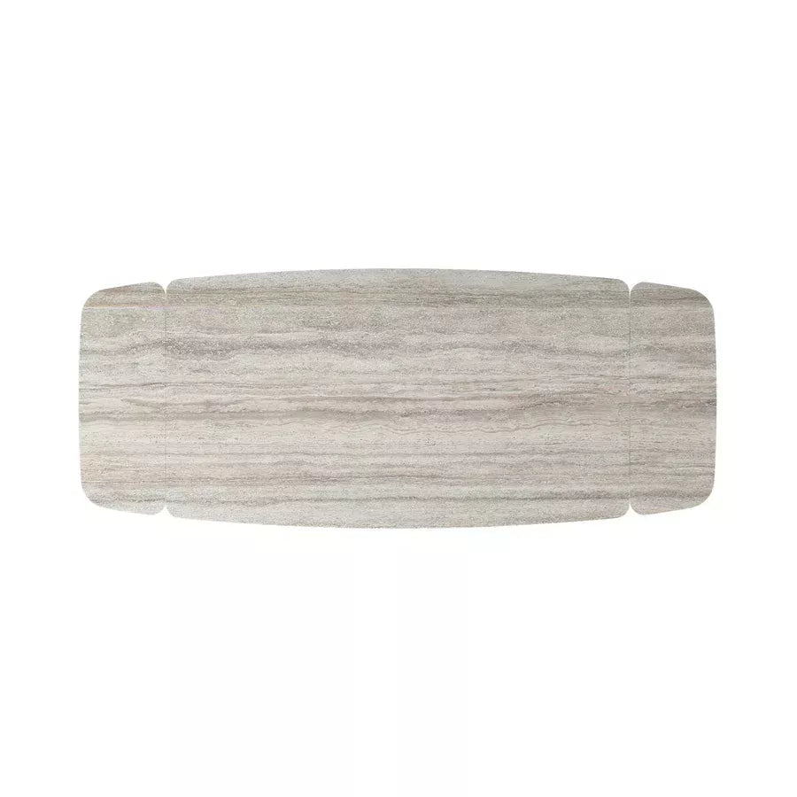 Oakwood Modena 160-220cm Travertine Ceramic Extending Dining Table