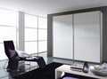 Oakwood Rauch Quadra Silk Grey 2 Gliding Door Wardrobe