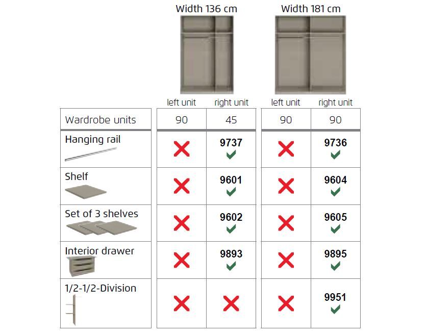 Oakwood RAUCH TUBINGEN White 4 Door Hinged wardrobe