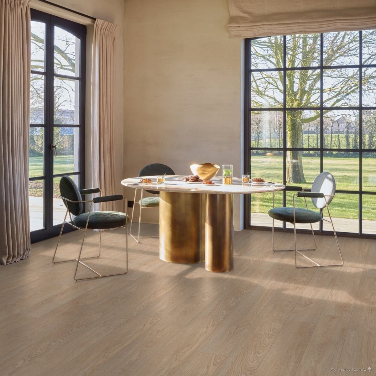 Oakwood Berry Alloc Ocean 8 V4 Laminate Flooring Jazz Sand Natural