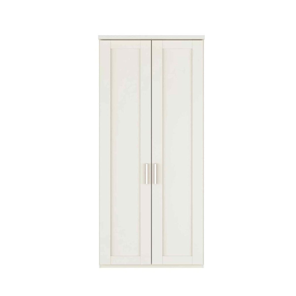 Oakwood Wiemann Cambridge Mirrored 2 Door Hinged Wardrobe With Cornice