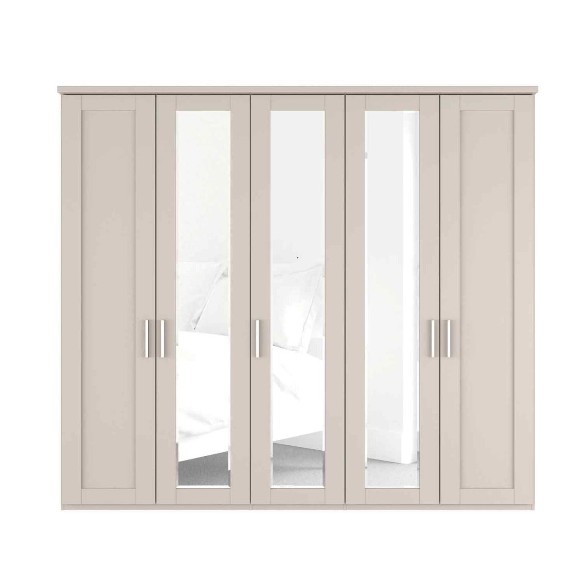 Oakwood Wiemann Cambridge Hinged 5 Door Wardrobe