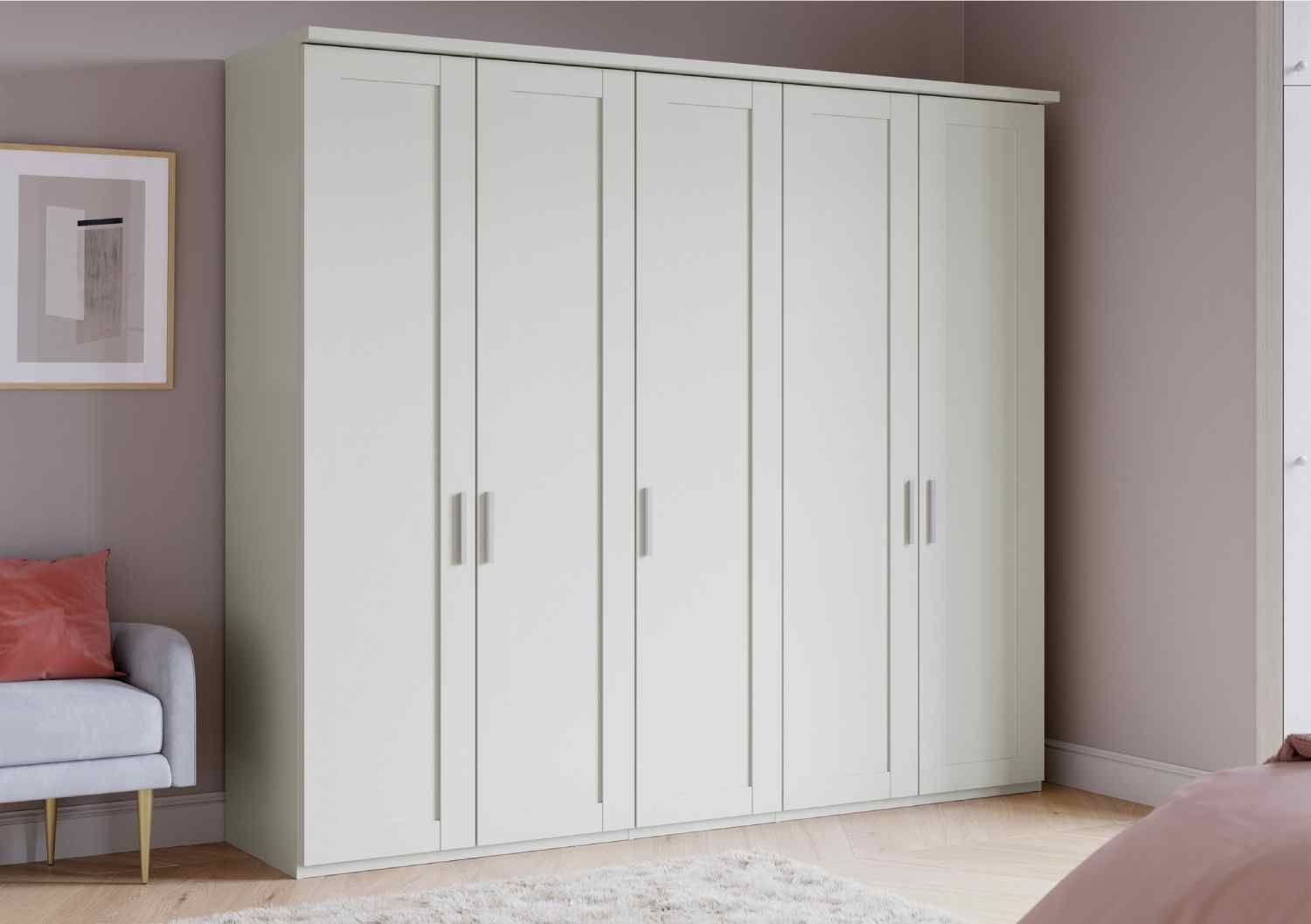 Oakwood Wiemann Cambridge Hinged 5 Door Wardrobe