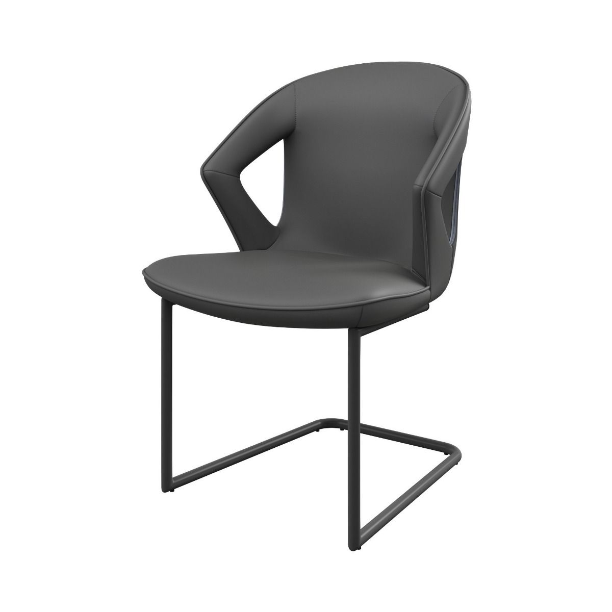 Oakwood Kairo Leather Dining Chair