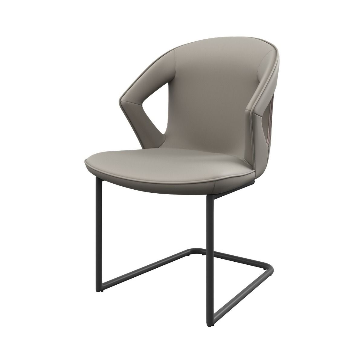 Oakwood Kairo Leather Dining Chair