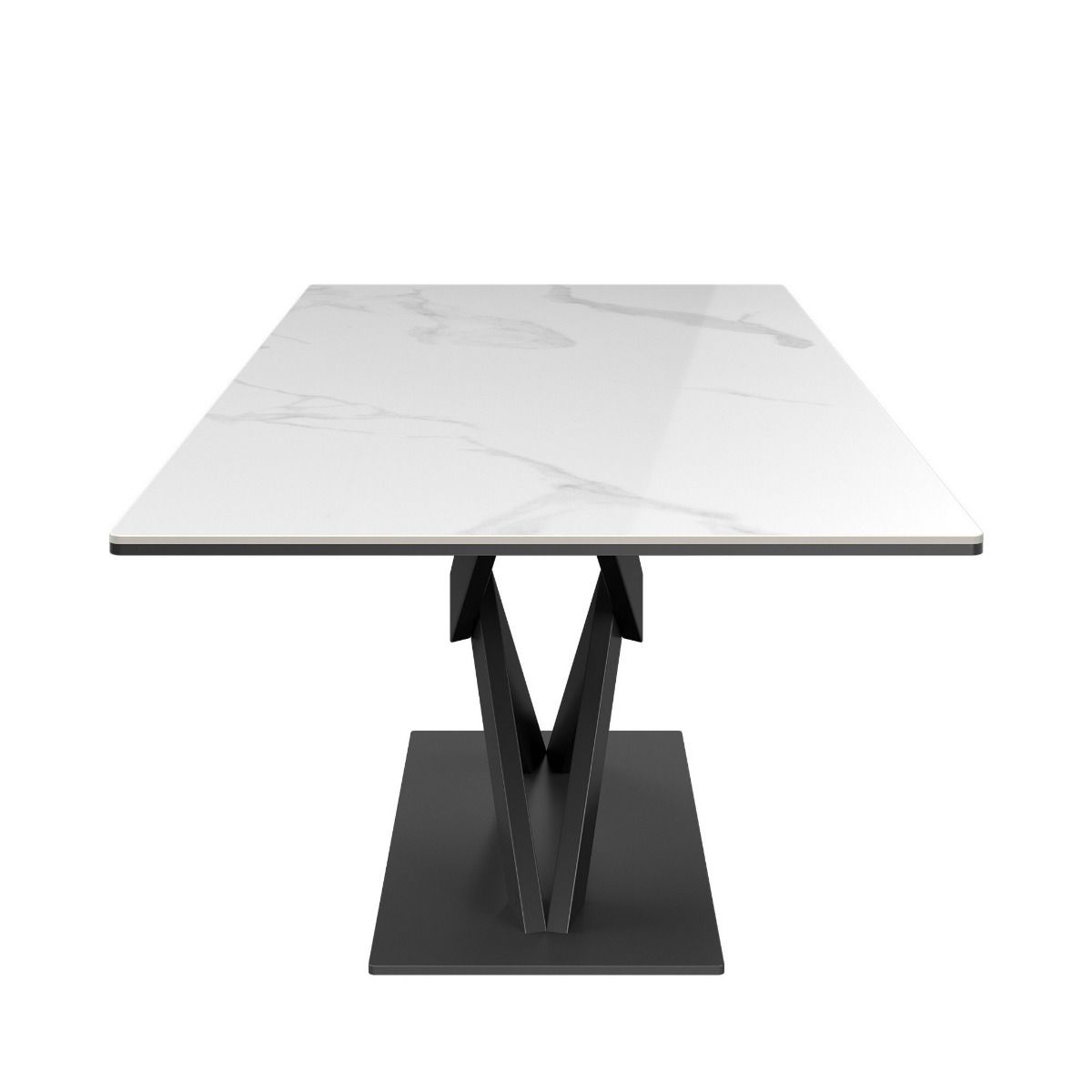 Oakwood Kairo White Gloss Ceramic Coffee Table