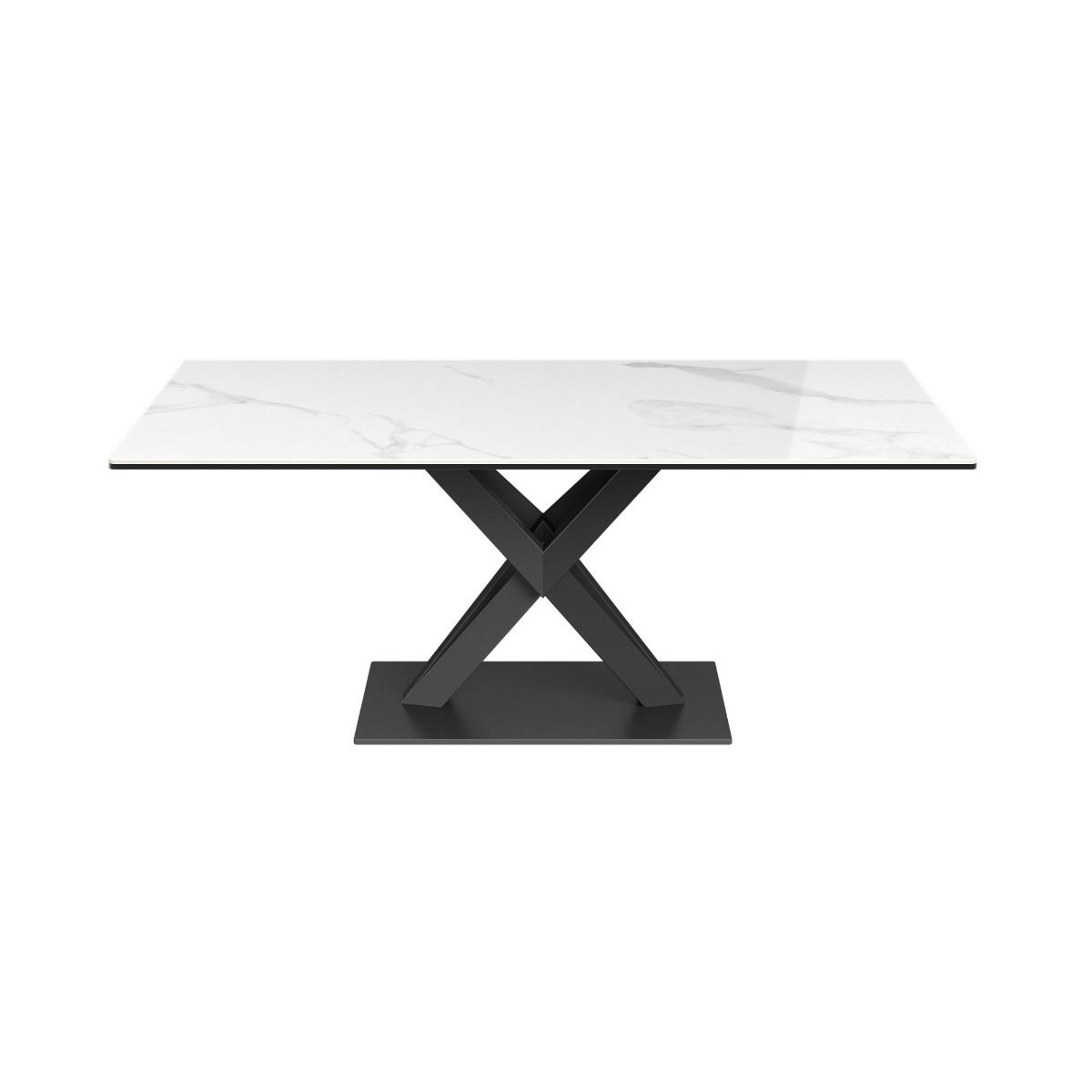 Oakwood Kairo White Gloss Ceramic Coffee Table