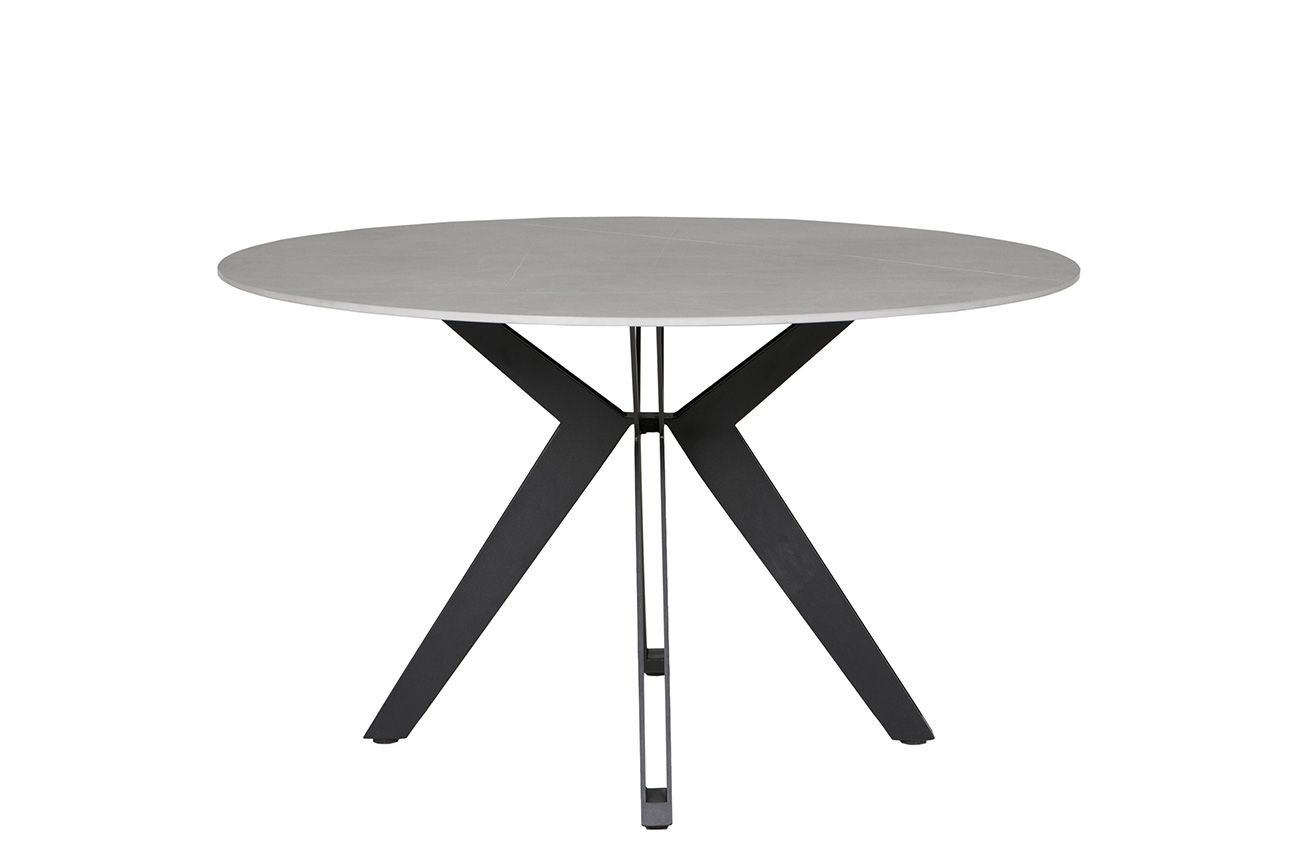 Oakwood Vida Living Kore Round 1300 Ceramic Extending Dining Table