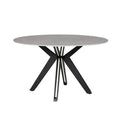 Oakwood Vida Living Kore Round 1300 Ceramic Extending Dining Table
