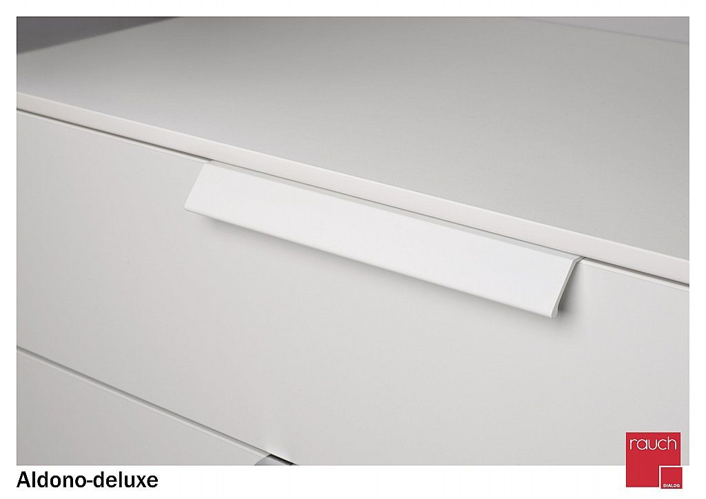 Oakwood Rauch Kulmbach White High Gloss & Mirror 3 Sliding Door Wardrobe 203CM Wide