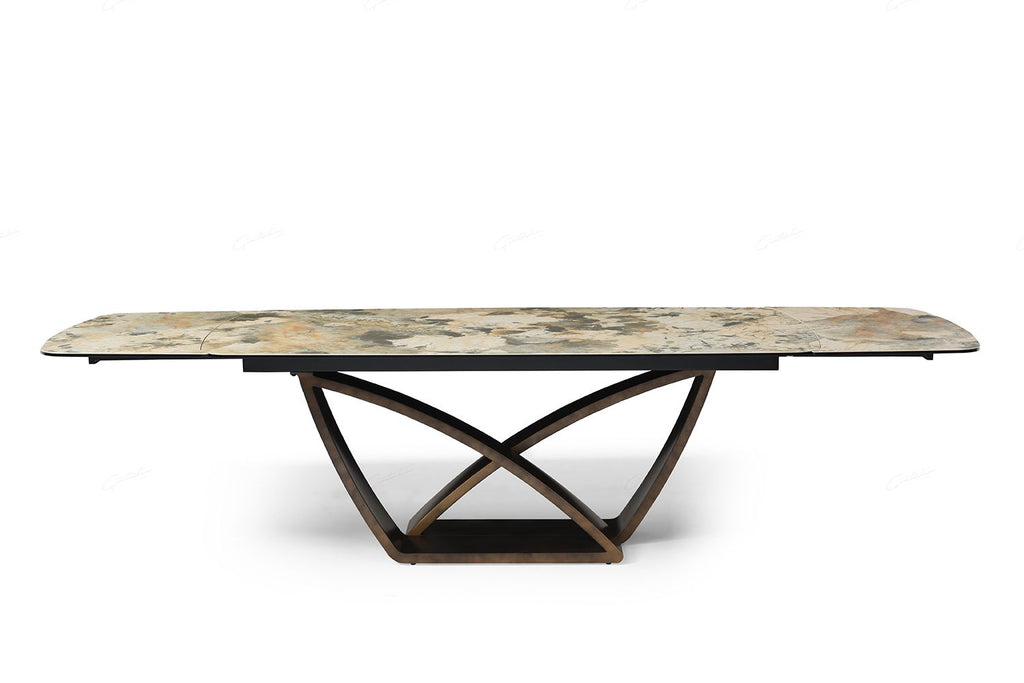 Oakwood Lavish Italian Ceramic Extending Dining Table