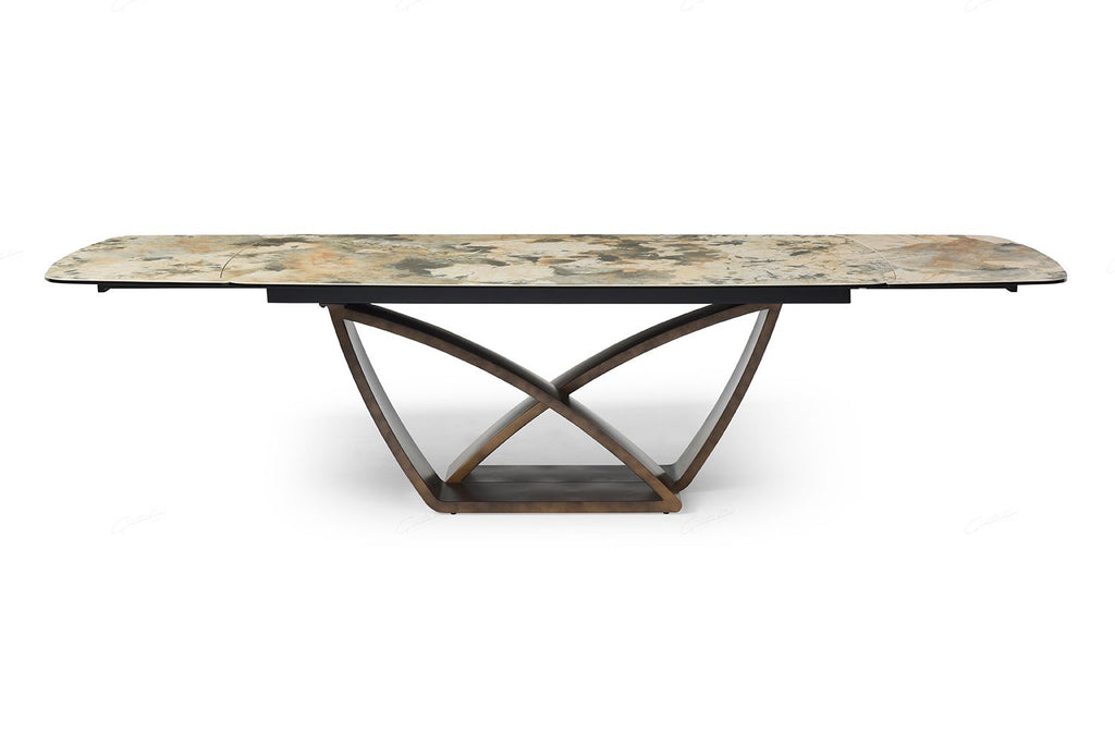 Oakwood Lavish Italian Ceramic Extending Dining Table