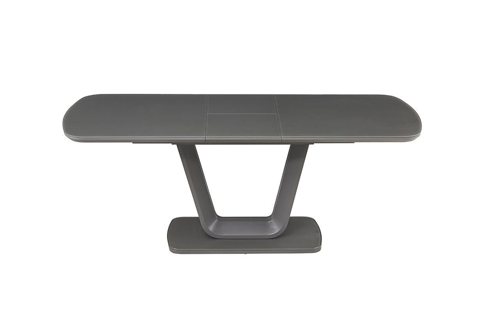 Oakwood Vida Living Lazzaro Ext Graphite Grey Matt 1600/2000 Dining Table