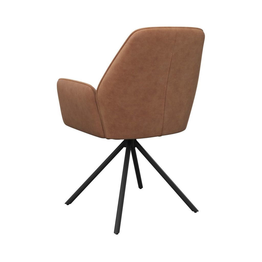 Oakwood Alessio Oak Effect Ceramic Extending Round Dining Table with 4 Lina Chairs