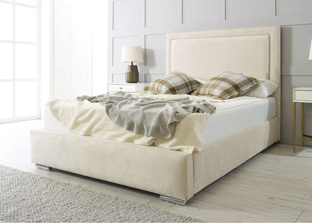 Oakwood Vienna Fabric Upholstered Bed Frame