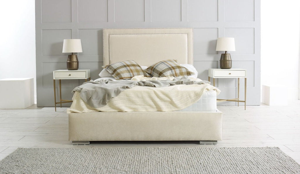 Oakwood Vienna Fabric Upholstered Bed Frame