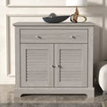 Oakwood Salcombe Compact Sideboard - Warm Grey Oak