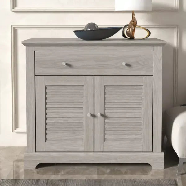 Oakwood Salcombe Compact Sideboard - Warm Grey Oak