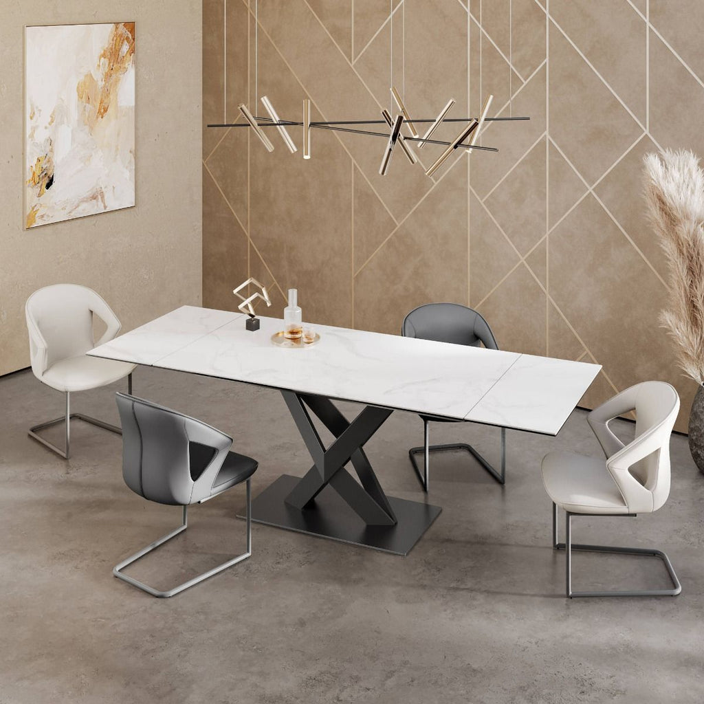 Oakwood Kairo Leather Dining Chair