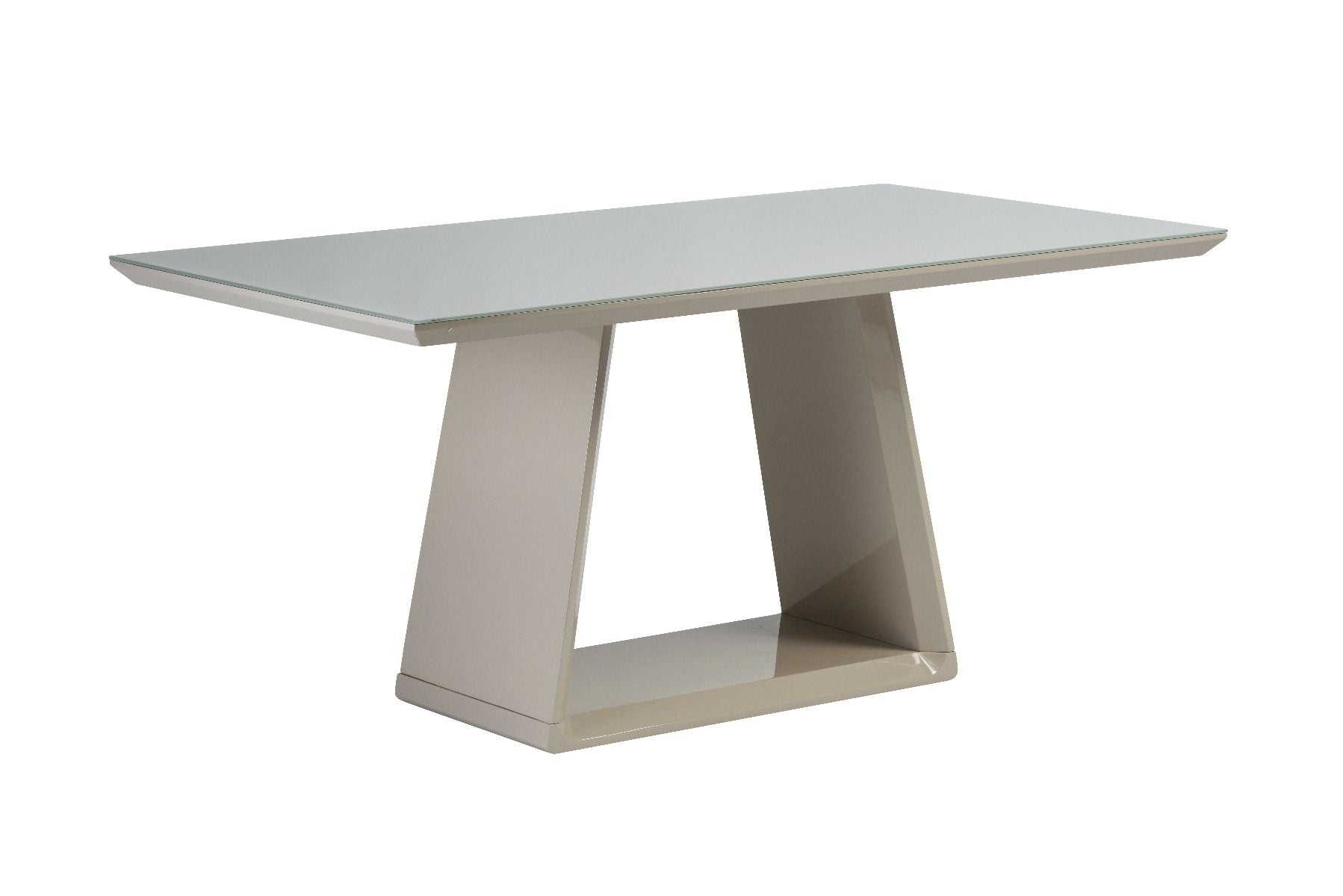 Oakwood Lucas 1.6m Dining Table - Latte