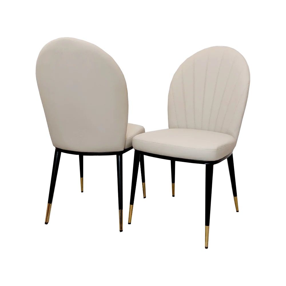 Oakwood Dynasty 1.8M Gold with Pandora Gold Sintered Stone Top Dining Table Set