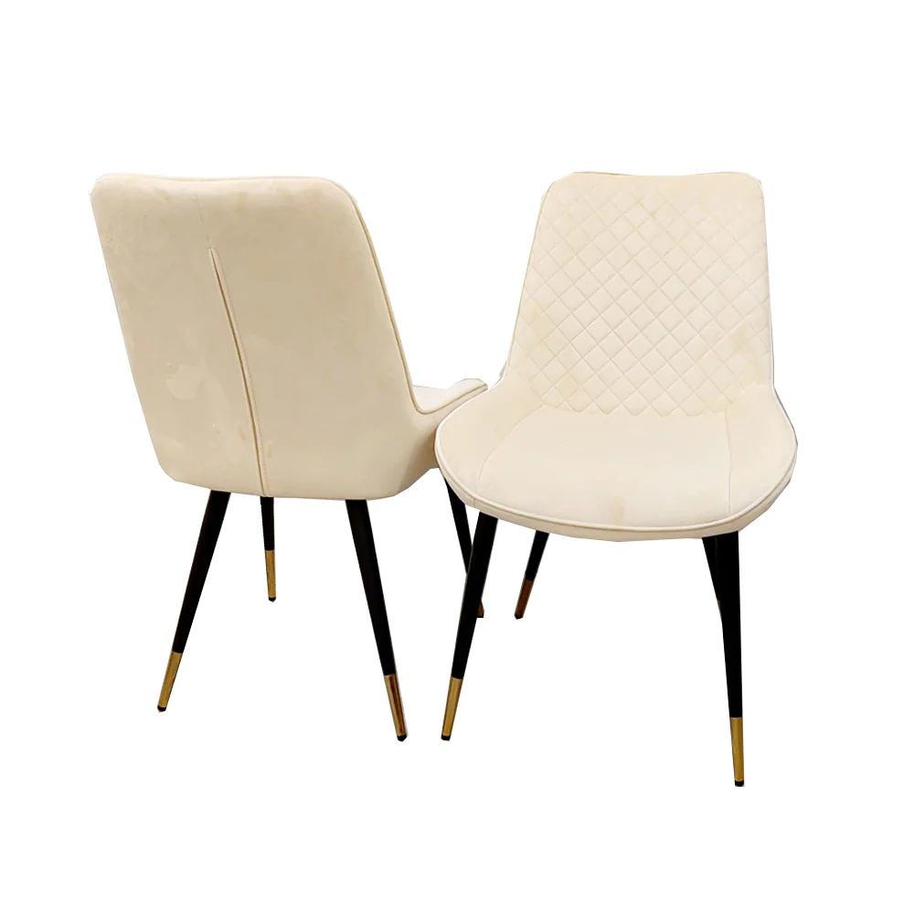 Oakwood Venus 1.6m Black Sintered Stone Top Dining Table With Luna Dining Chairs