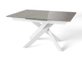 Oakwood Luxor Matte Ceramic Extending Dining Table