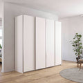 Oakwood Rauch Altera White 4 Door Sliding Wardrobe